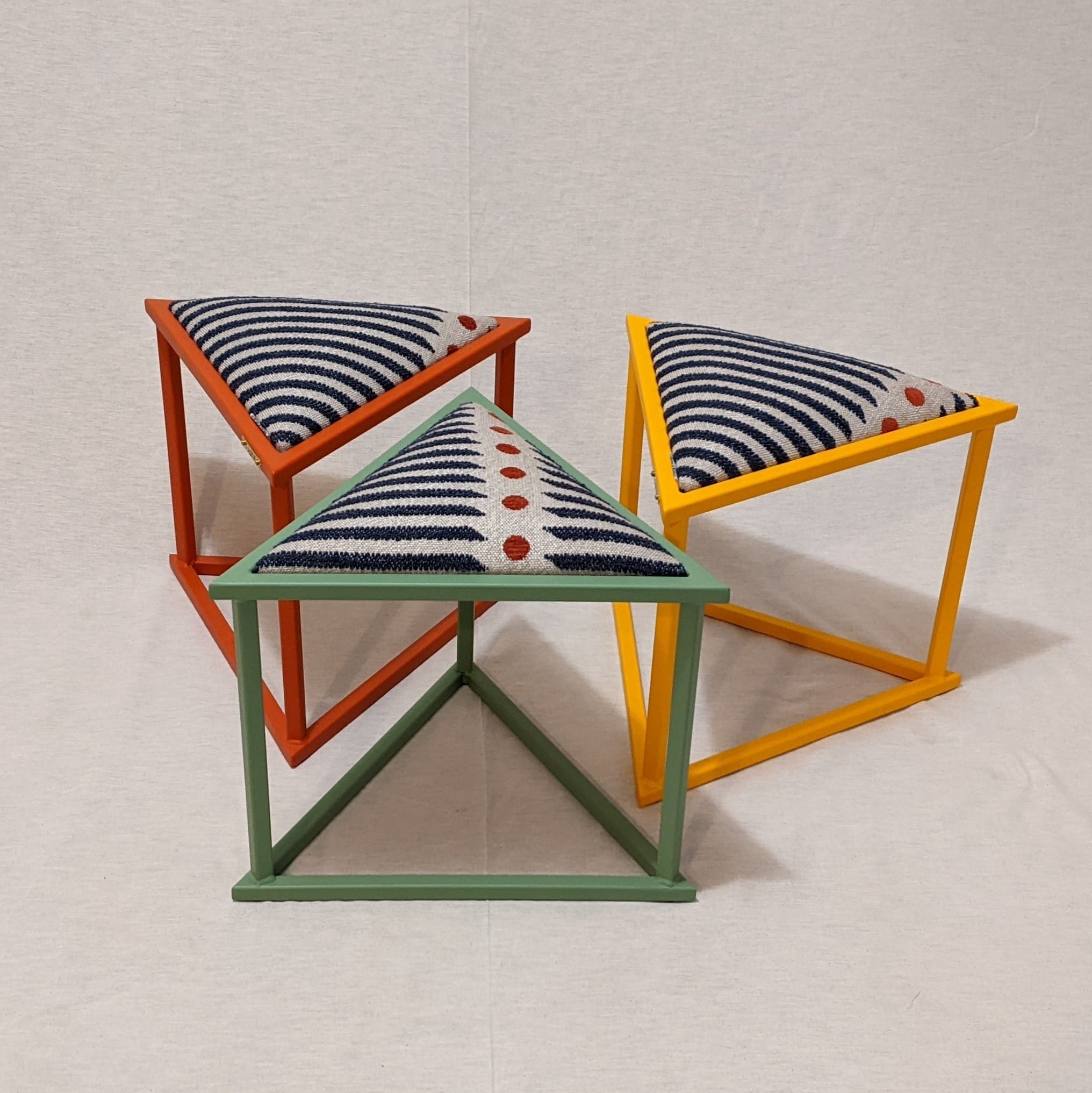 La Fabrique de Margaux - Sur-mesure - Tabouret en acier empilable