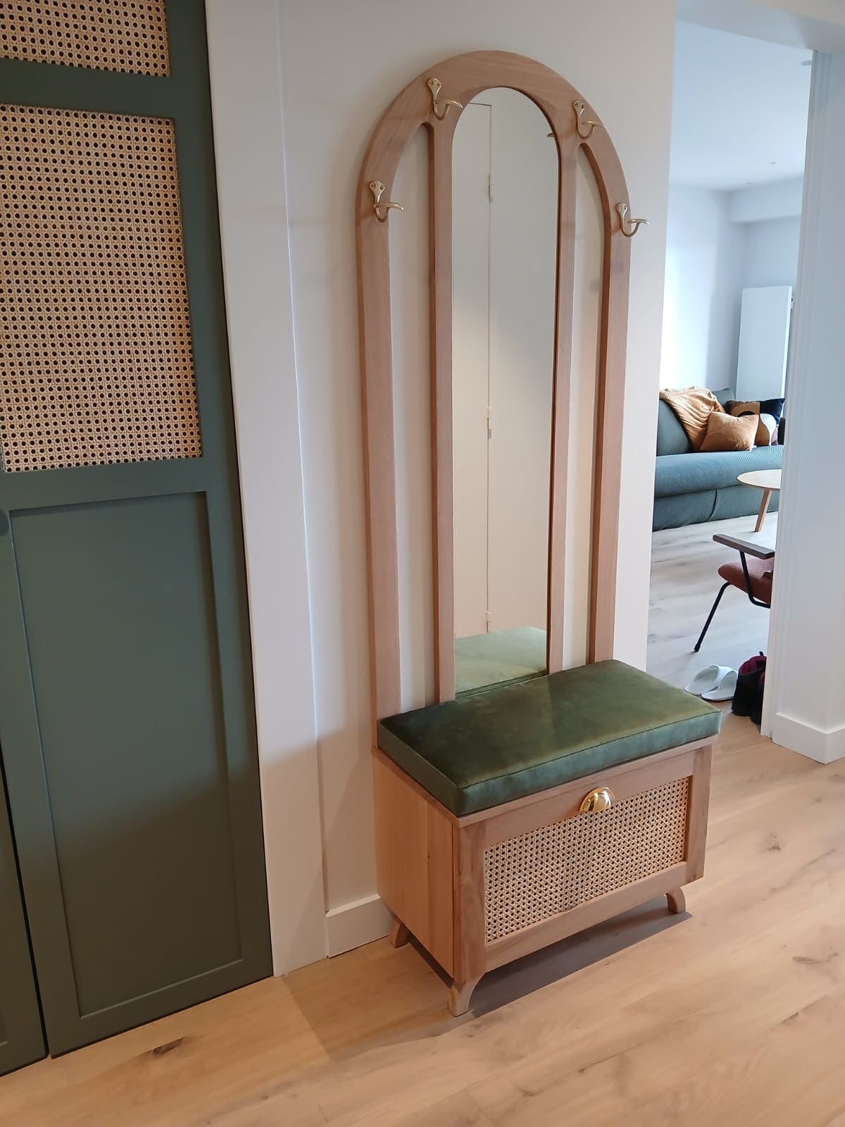 La Fabrique de Margaux - Sur-mesure - meuble d'entrée à chaussures